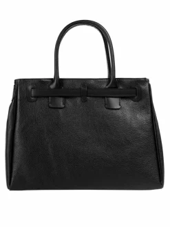 Cluty Taschen & Rucksäcke*Damen Handtasche schwarz uni
