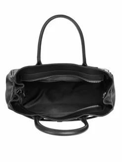 Cluty Taschen & Rucksäcke*Damen Handtasche schwarz uni