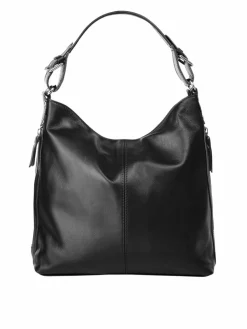 Samantha Look Taschen & Rucksäcke*Damen Handtasche schwarz uni