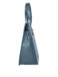 Cluty Taschen & Rucksäcke*Damen Handtasche blau uni