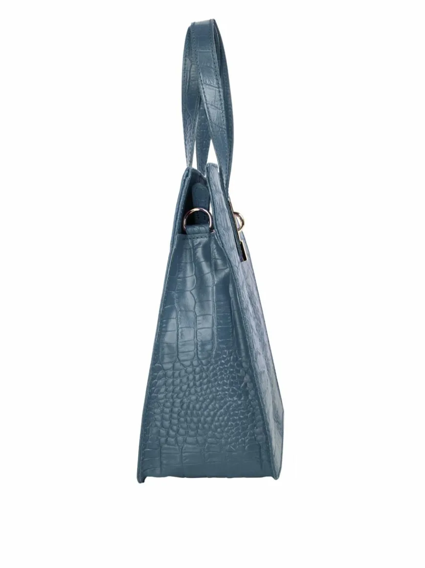 Cluty Taschen & Rucksäcke*Damen Handtasche blau uni