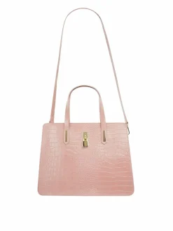 Cluty Taschen & Rucksäcke*Damen Handtasche rosa uni