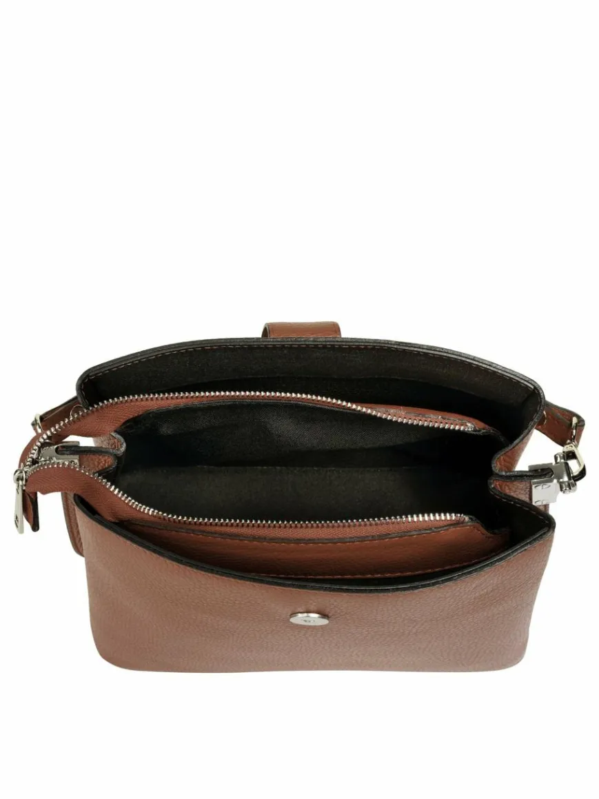 Cluty Taschen & Rucksäcke*Damen Handtasche cognac uni