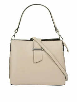 Cluty Taschen & Rucksäcke*Damen Handtasche beige uni