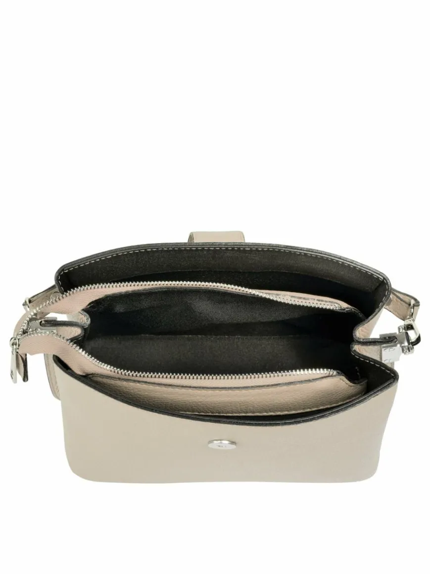 Cluty Taschen & Rucksäcke*Damen Handtasche beige uni