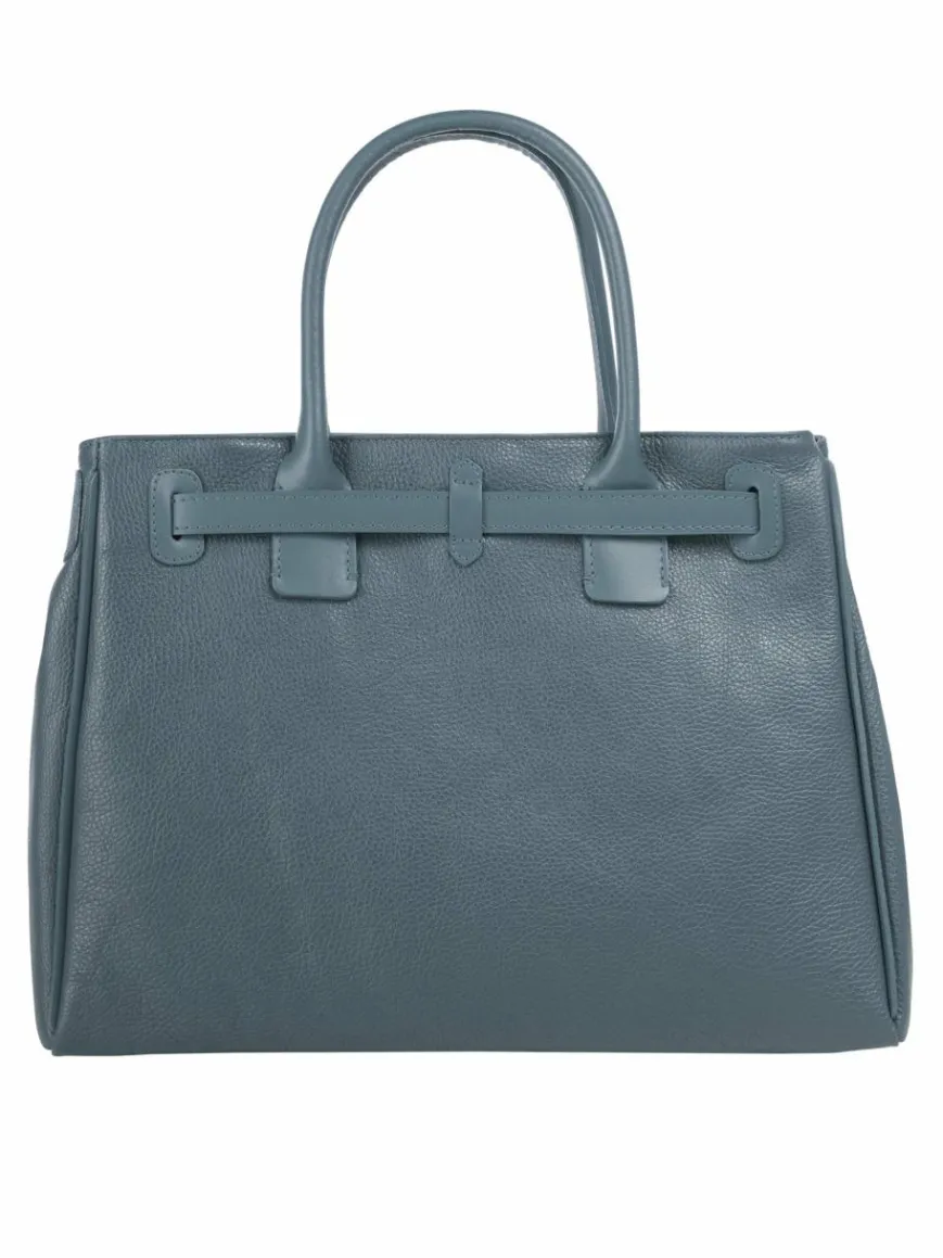 Cluty Taschen & Rucksäcke*Damen Handtasche blau uni