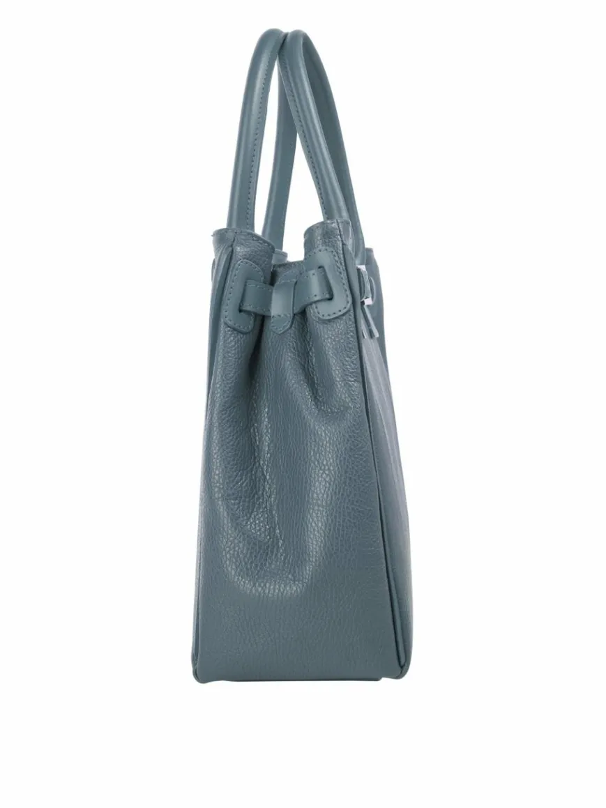 Cluty Taschen & Rucksäcke*Damen Handtasche blau uni