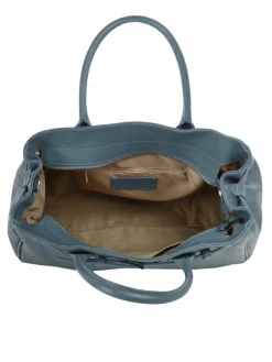 Cluty Taschen & Rucksäcke*Damen Handtasche blau uni