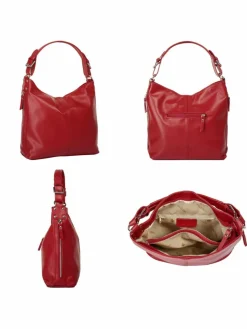 Samantha Look Taschen & Rucksäcke*Damen Handtasche rot uni