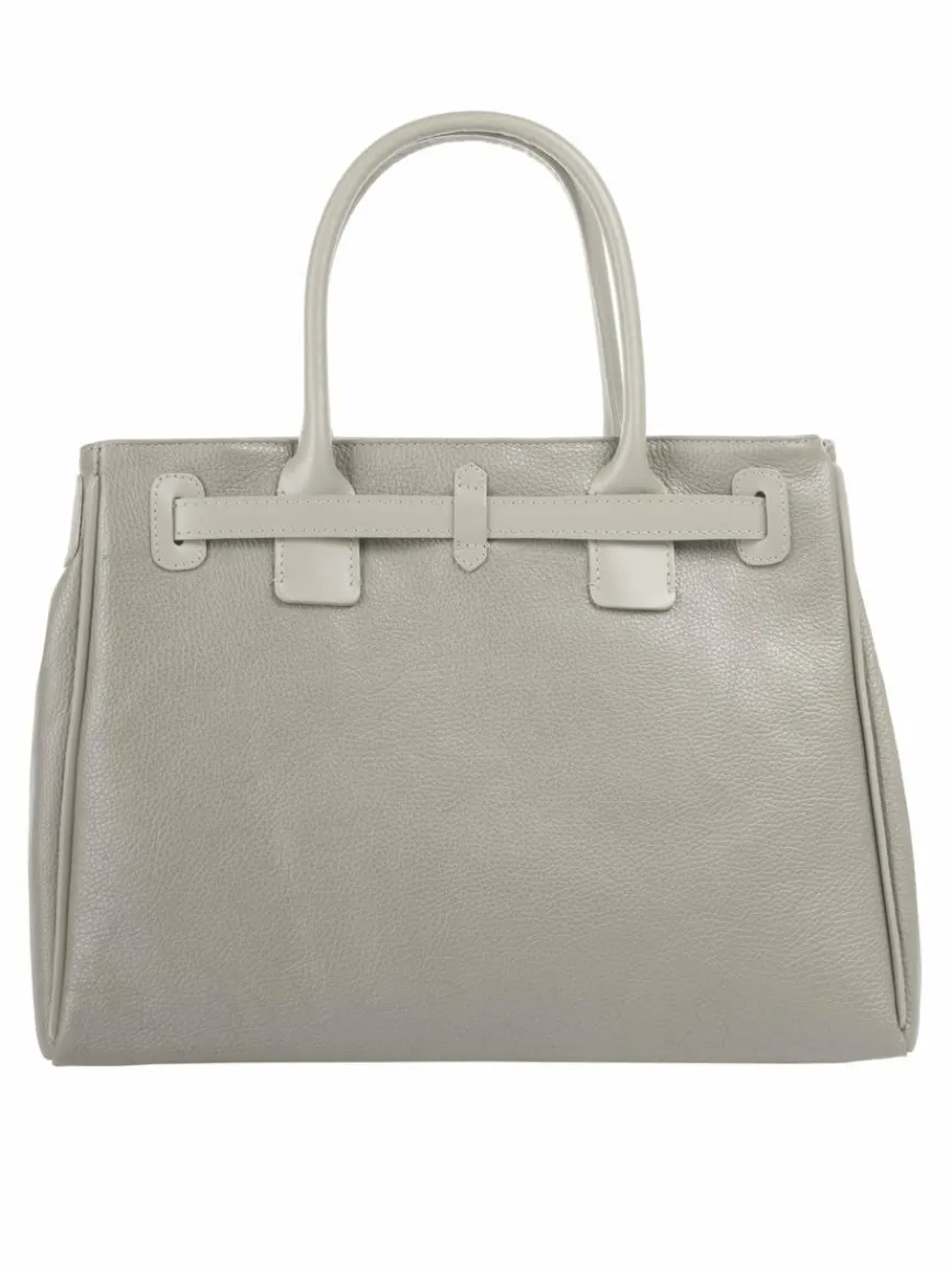 Cluty Taschen & Rucksäcke*Damen Handtasche grau uni