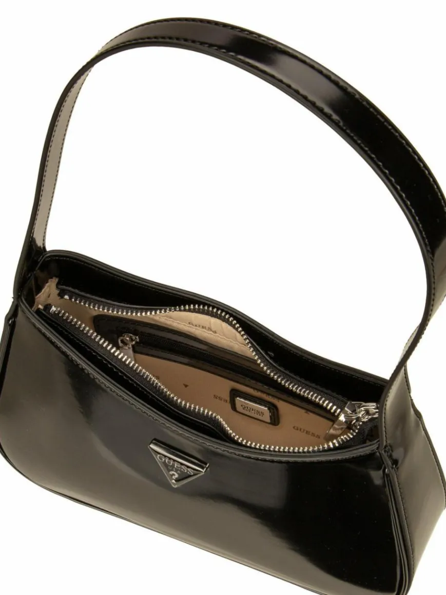GUESS Taschen & Rucksäcke*Damen Handtasche - Arnela Top Zip SHB schwarz uni
