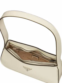 GUESS Taschen & Rucksäcke*Damen Handtasche - Arnela Top Zip SHB weiß uni