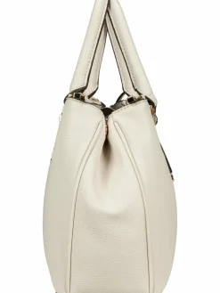 GUESS Taschen & Rucksäcke*Damen Handtasche - Calebra Status SAT weiß uni