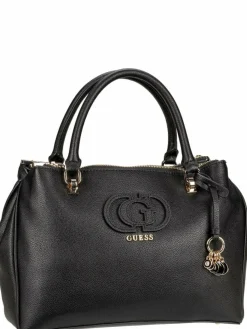GUESS Taschen & Rucksäcke*Damen Handtasche - Calebra Status SAT schwarz uni