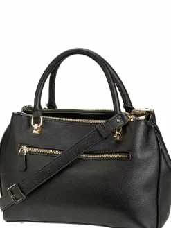 GUESS Taschen & Rucksäcke*Damen Handtasche - Calebra Status SAT schwarz uni