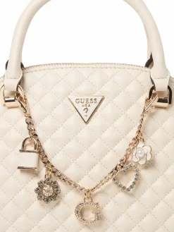 GUESS Taschen & Rucksäcke*Damen Handtasche - Everlee ecru uni