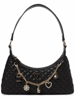 GUESS Taschen & Rucksäcke*Damen Handtasche - Everlee schwarz uni