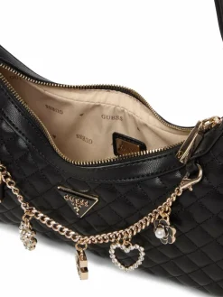 GUESS Taschen & Rucksäcke*Damen Handtasche - Everlee schwarz uni