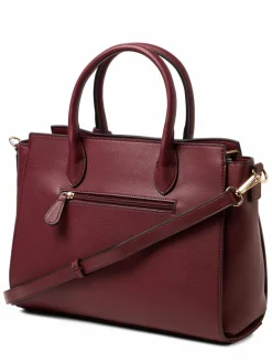 L.Credi Taschen & Rucksäcke*Damen Handtasche - Konstanze bordeaux uni