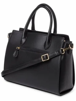 L.Credi Taschen & Rucksäcke*Damen Handtasche - Konstanze schwarz uni