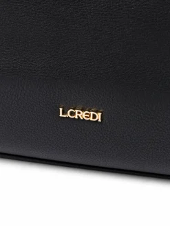 L.Credi Taschen & Rucksäcke*Damen Handtasche - Konstanze schwarz uni
