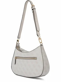 GUESS Taschen & Rucksäcke*Damen Handtasche - Noelle kitt beige gemustert