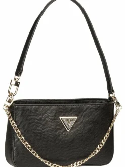 GUESS Taschen & Rucksäcke*Damen Handtasche - Noelle II Mini Top Zip SHB schwarz uni