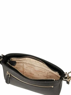 GUESS Taschen & Rucksäcke*Damen Handtasche - Noelle II Mini Top Zip SHB schwarz uni