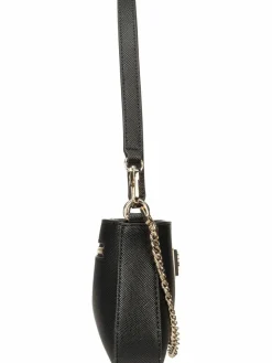 GUESS Taschen & Rucksäcke*Damen Handtasche - Noelle II Mini Top Zip SHB schwarz uni