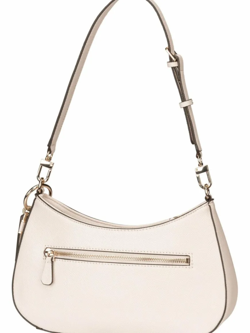 GUESS Taschen & Rucksäcke*Damen Handtasche - Noelle II Top Zip SHB beige uni
