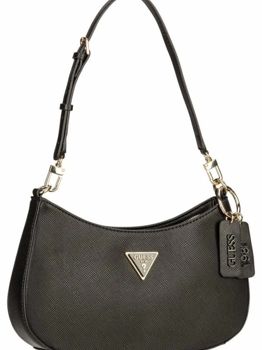 GUESS Taschen & Rucksäcke*Damen Handtasche - Noelle II Top Zip SHB schwarz uni