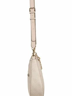 GUESS Taschen & Rucksäcke*Damen Handtasche - Noelle II Top Zip SHB 72180 Logo weiß uni