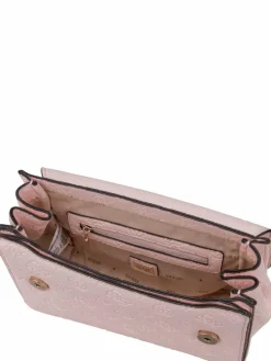 GUESS Taschen & Rucksäcke*Damen Handtasche - Phoebe Conv XBody Flap 65210 Logo rosa uni