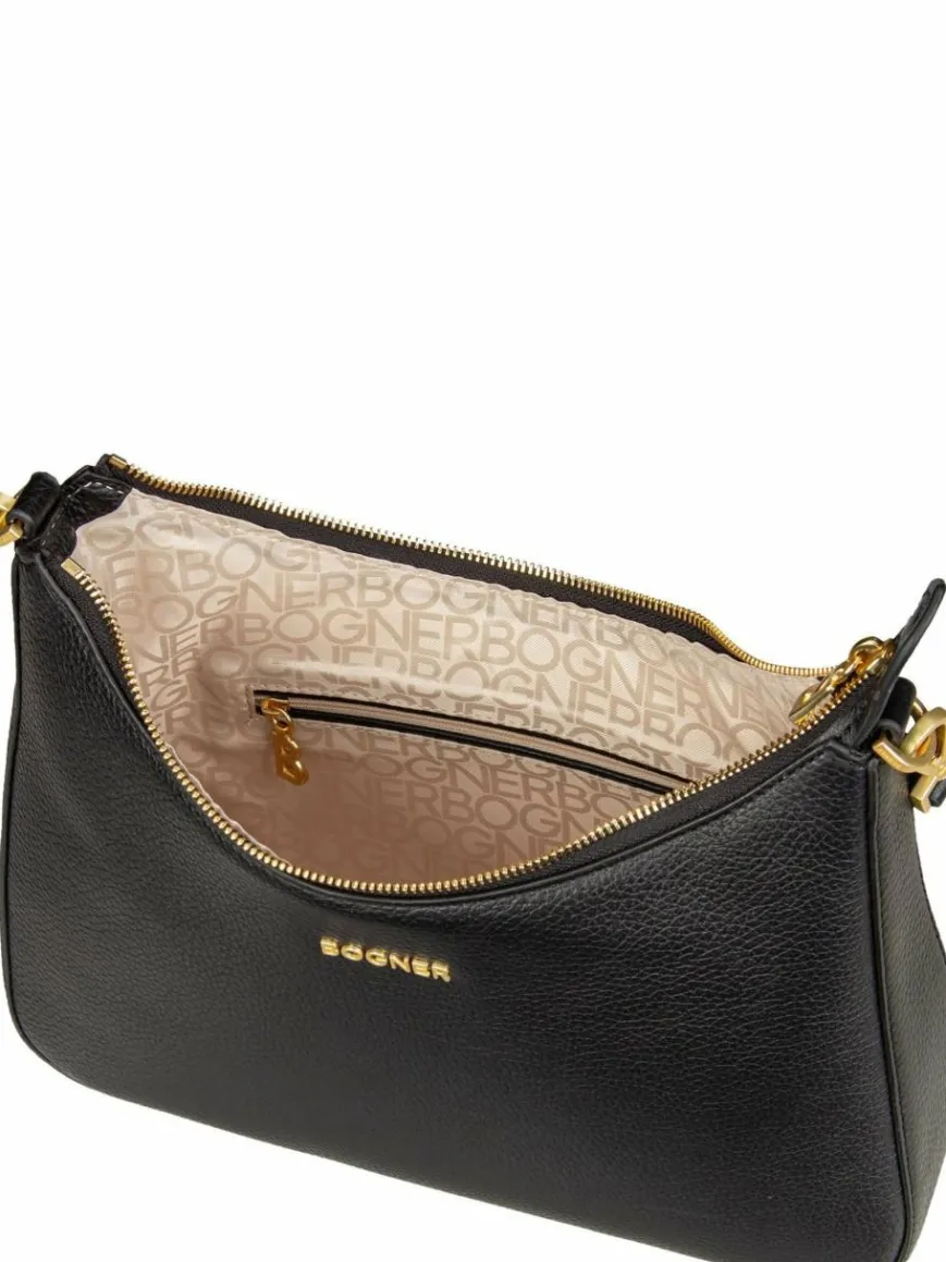 Bogner Accessoires Taschen & Rucksäcke*Damen Handtasche - Wallis Odette SHB LHZ schwarz uni