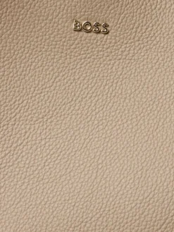 BOSS Taschen & Rucksäcke*Damen Handtasche aus Leder - Lenah Tote taupe uni