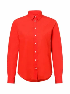 Gant Blusen*Damen Hemdbluse rot uni
