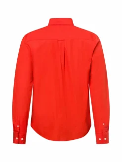 Gant Blusen*Damen Hemdbluse rot uni
