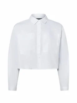 Armani Exchange Blusen*Damen Hemdbluse weiß uni