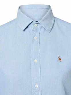 Polo Ralph Lauren Blusen*Damen Hemdbluse hellblau meliert