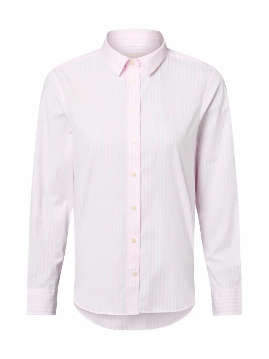 Gant Blusen*Damen Hemdbluse rosa weiß gestreift