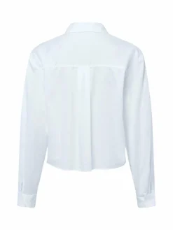 s.Oliver Blusen*Damen Hemdbluse weiß uni