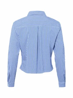 Marie Lund Blusen*Damen Hemdbluse blau weiß gestreift