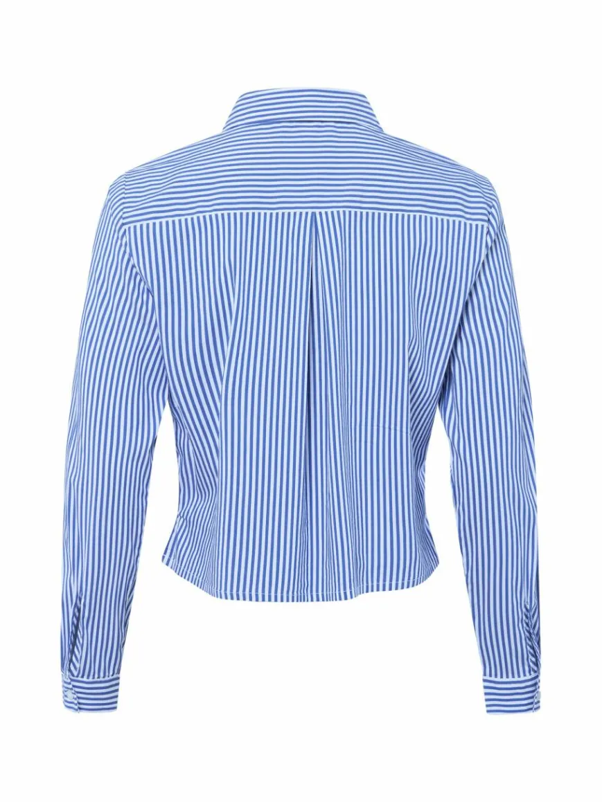 Marie Lund Blusen*Damen Hemdbluse blau weiß gestreift