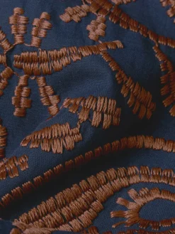 More & More Blusen*Damen Hemdbluse marine uni