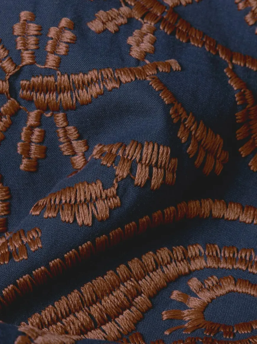 More & More Blusen*Damen Hemdbluse marine uni