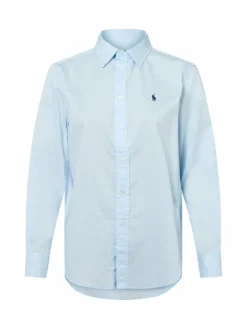 Polo Ralph Lauren Blusen*Damen Hemdbluse hellblau uni