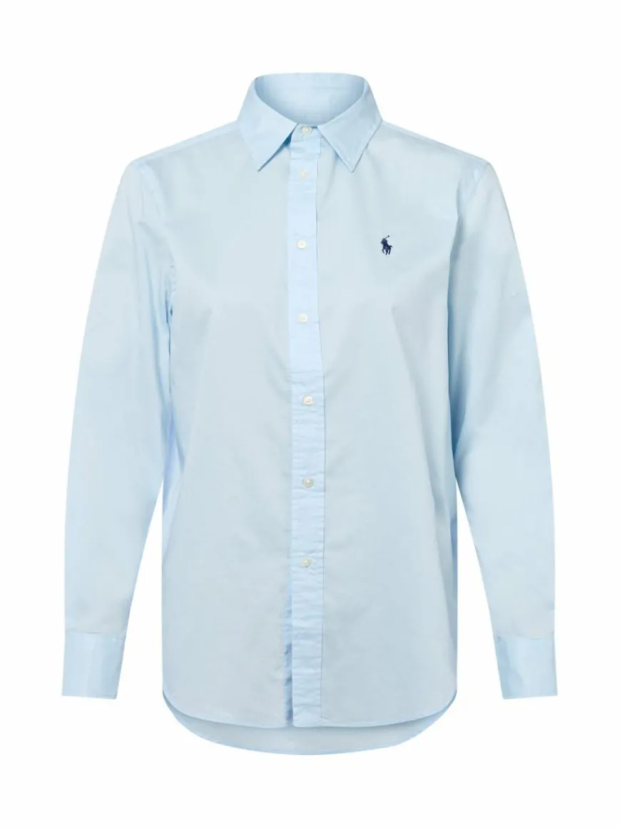 Polo Ralph Lauren Blusen*Damen Hemdbluse hellblau uni