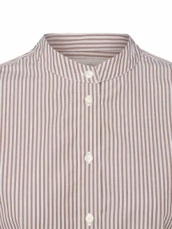 Fynch-Hatton Blusen*Damen Hemdbluse braun weiß gestreift