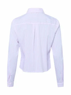Marie Lund Blusen*Damen Hemdbluse rosa weiß gestreift