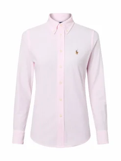 Polo Ralph Lauren Blusen*Damen Hemdbluse rosa weiß gestreift